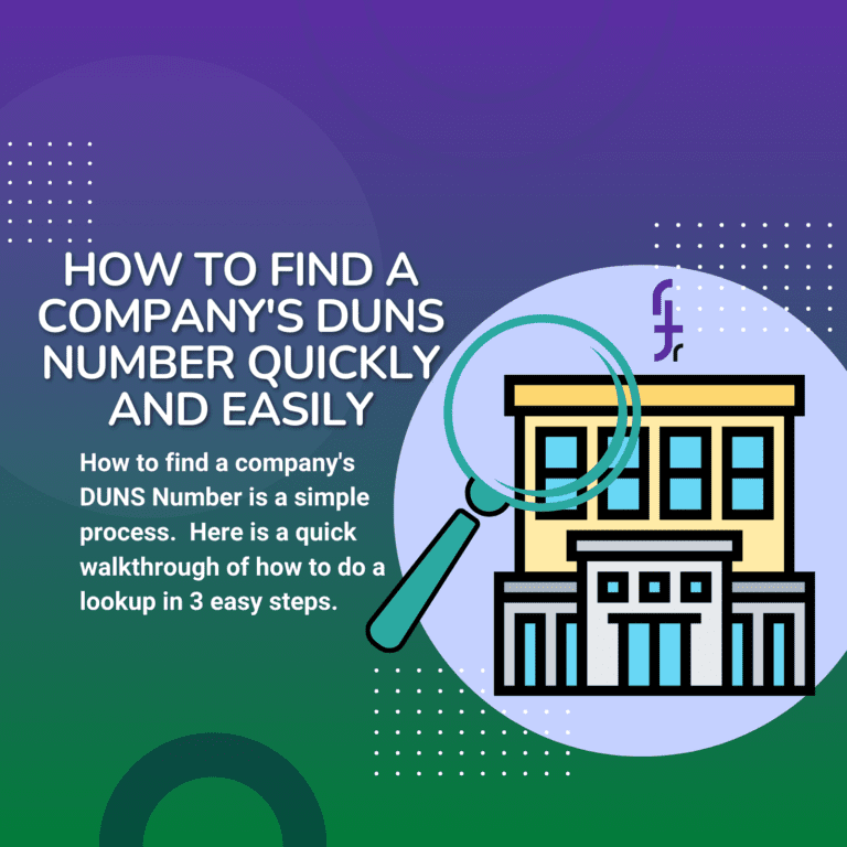 How To Find A Company’s DUNS Number Quickly And Easily
